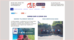 Desktop Screenshot of clubinglese.com